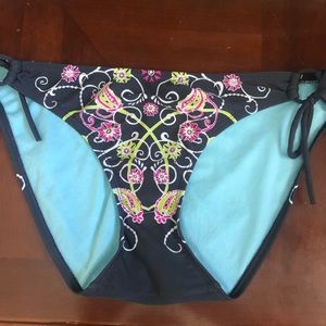 Athleta Paisley Tie Side Bikini Bottoms☀️